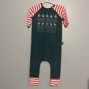 Christmas Rags to Raches Romper